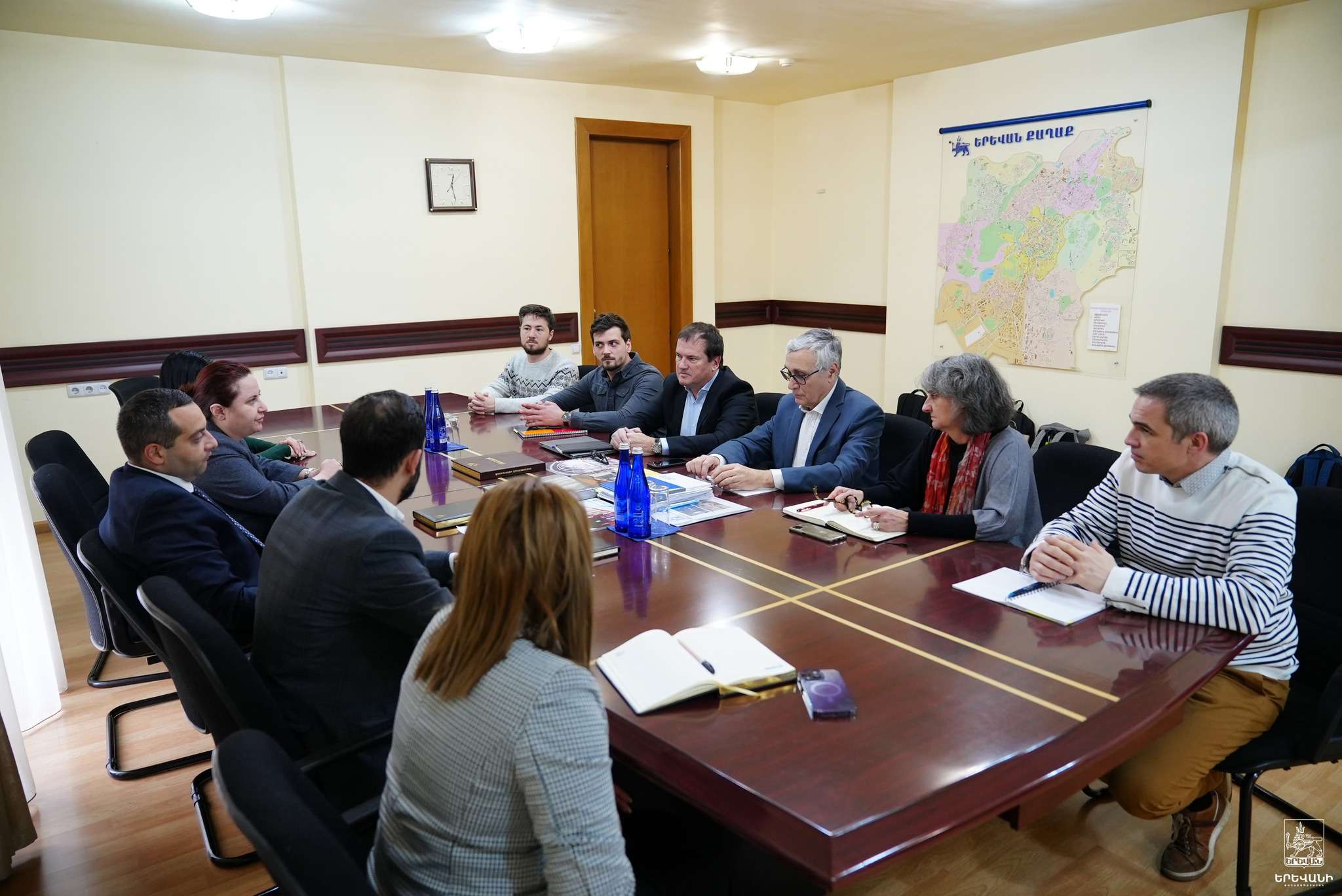 Երևանի փոխքաղաքապետը հանդիպել է Լիոն քաղաքի պատվիրակությանը