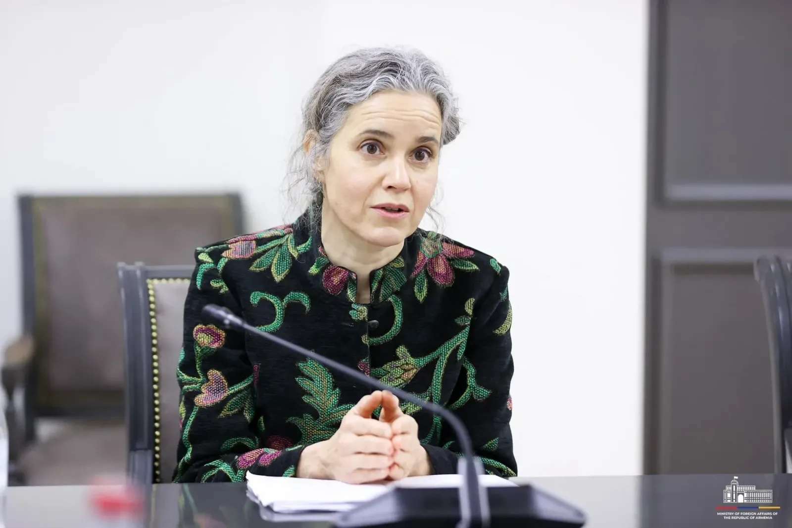 I heard statements at meetings in Baku that differ from speeches. Grono