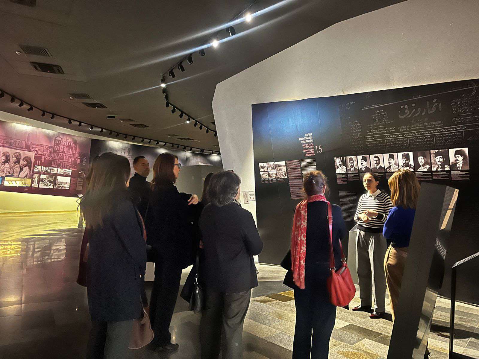 French local government representatives visited Tsitsernakaberd