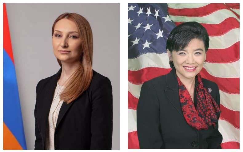 Մակունցը կոնգրեսական Ջուդի Չուի հետ քննարկել է Ադրբեջանում պահվող հայ ռազմագերիների հարցը
