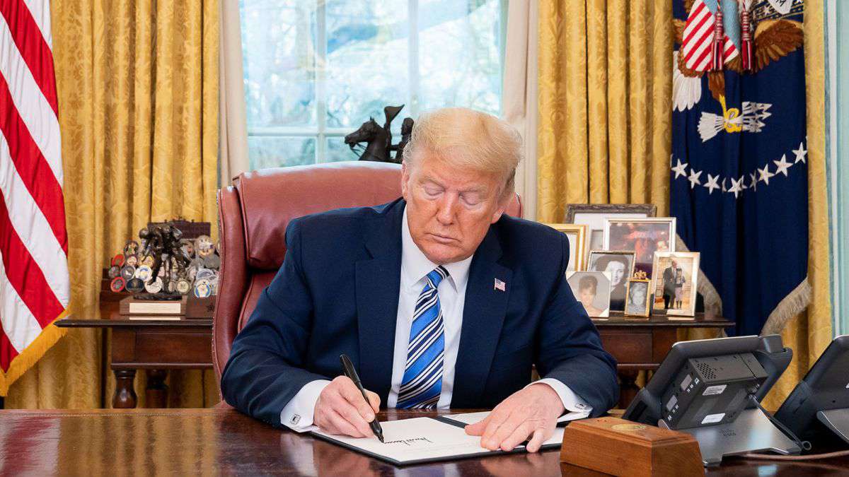 Trump signed executive orders