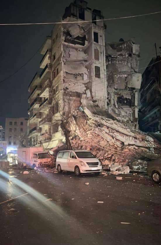 В результате землетрясения на турецко-сирийской границе в Сирии также погибли армяне