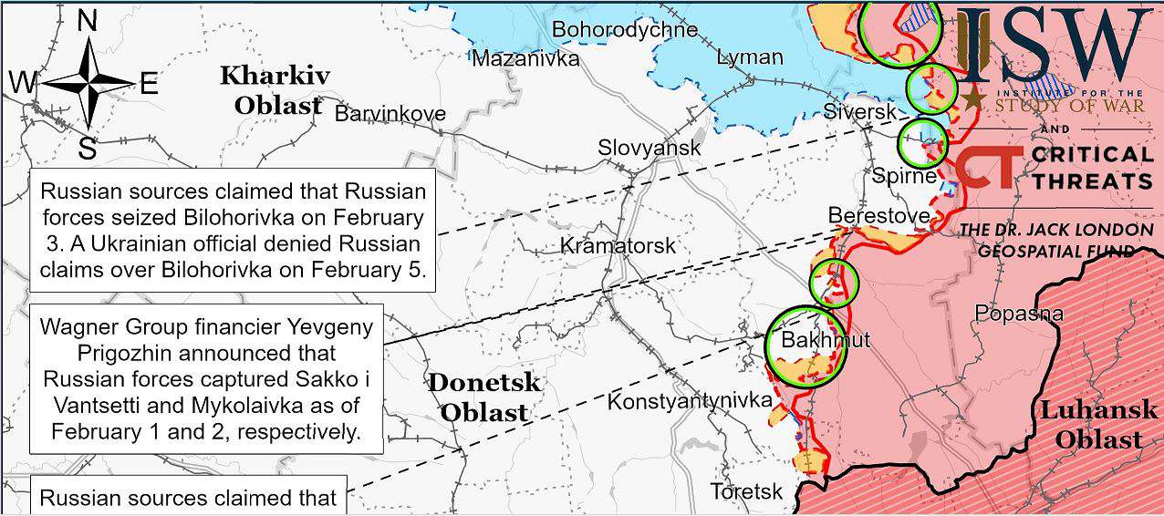 Россия атакует по 5 направлениям. Вооруженные Силы Украины
