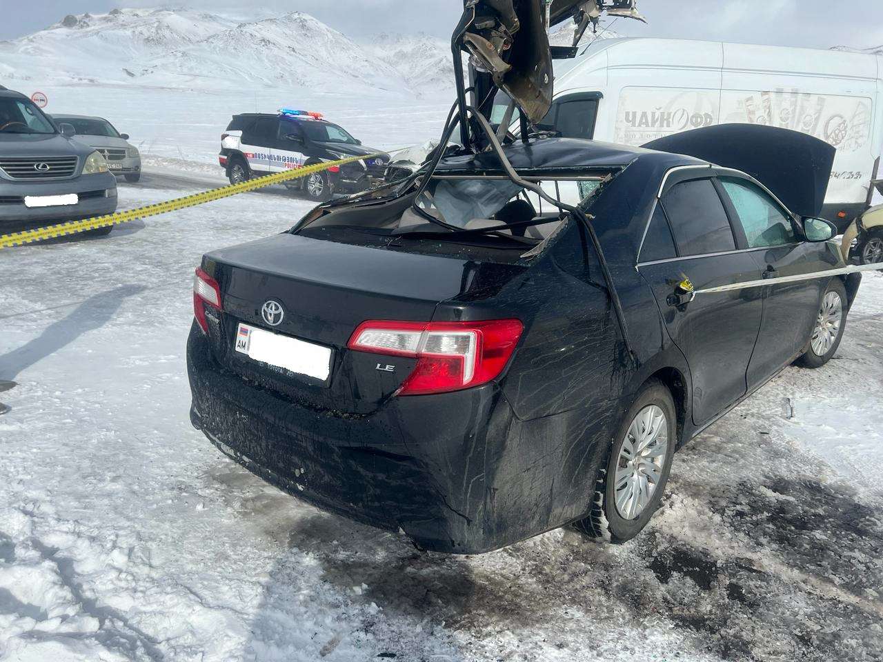 Մեծ վթար Ալագյազ-Գեղարոտ ավտոճանապարհին․ կա զոհ