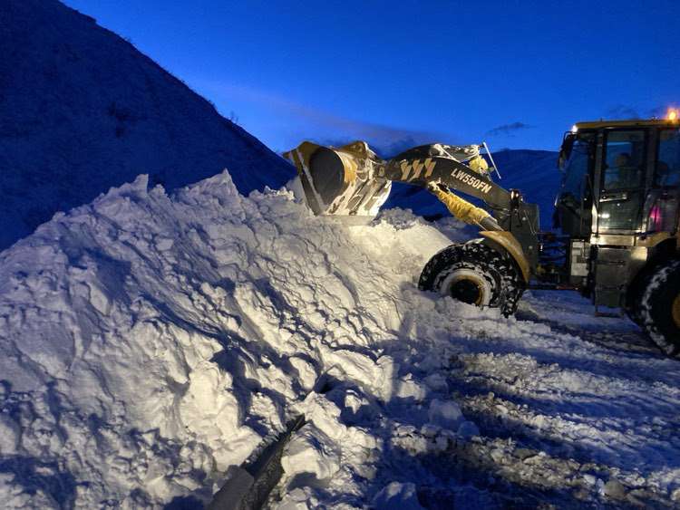 Ձնահյուսքի հետևանքով Դիլիջանի թունելի մոտ փակված ճանապարհը բացվել է