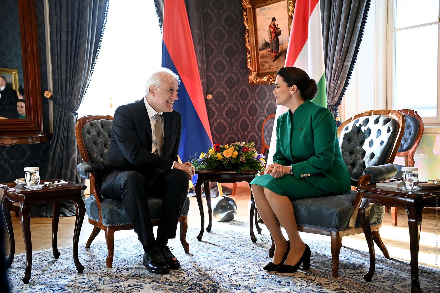 Հունգարիայի նախագահը հույս է հայտնել, որ հայ-հունգարական հարաբերություններում նոր էջ կբացվի