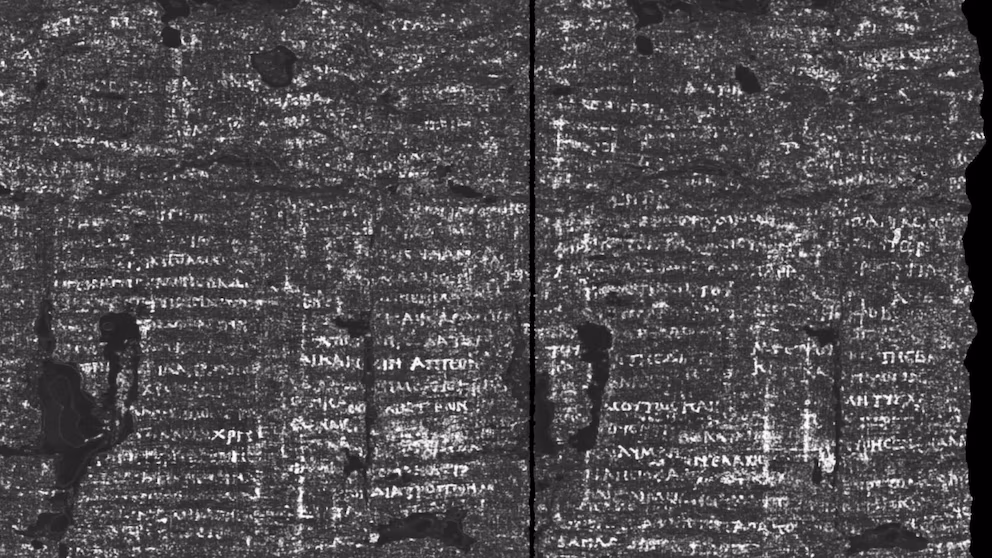 Scientists are trying to decipher 2,000-year-old scrolls using AI