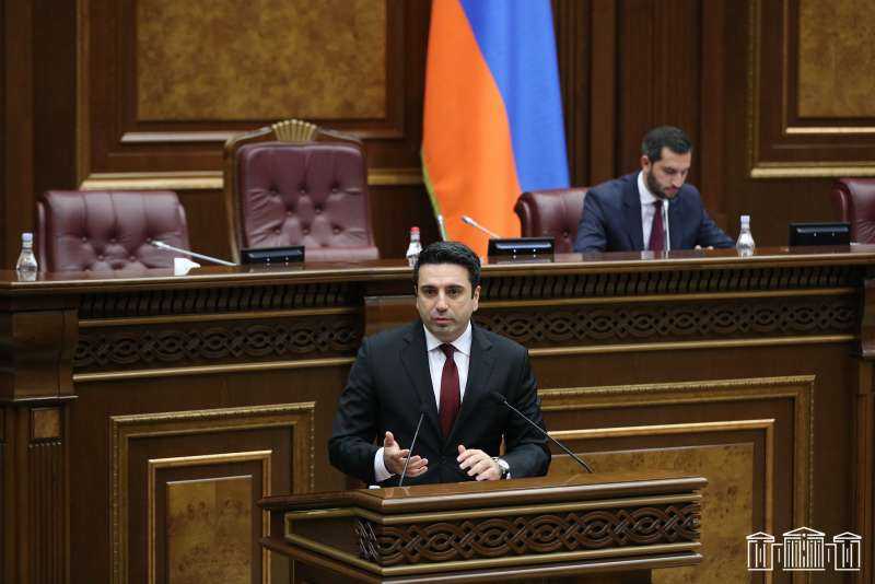 "In 2021, the Armenian people resolved a geopolitical issue; they wanted to make it a part of the Union." Alain Simonyan