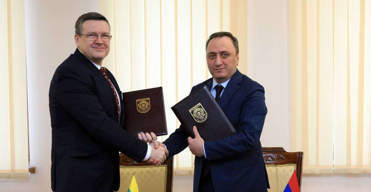 Հայաստանի և Լիտվայի միջև ստորագրվել է պաշտպանության ոլորտում համագործակցության ծրագիր