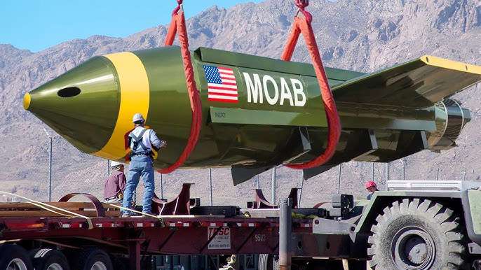 US to transfer one of the most powerful non-nuclear bombs to Israel. Bild