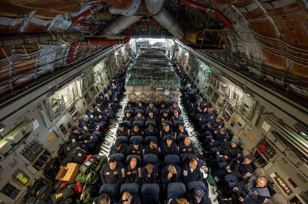 US rescuers went to Adana, Turkey