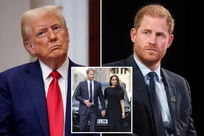Trump rules out deporting Prince Harry from US