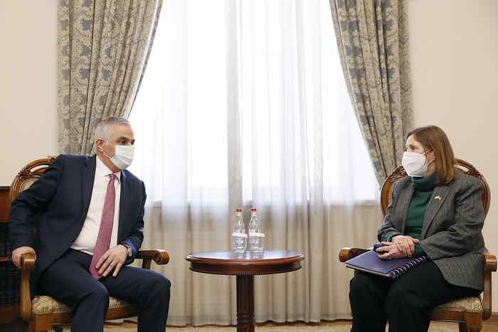 Փոխվարչապետ Մհեր Գրիգորյանն ընդունել է ԱՄՆ դեսպանին
