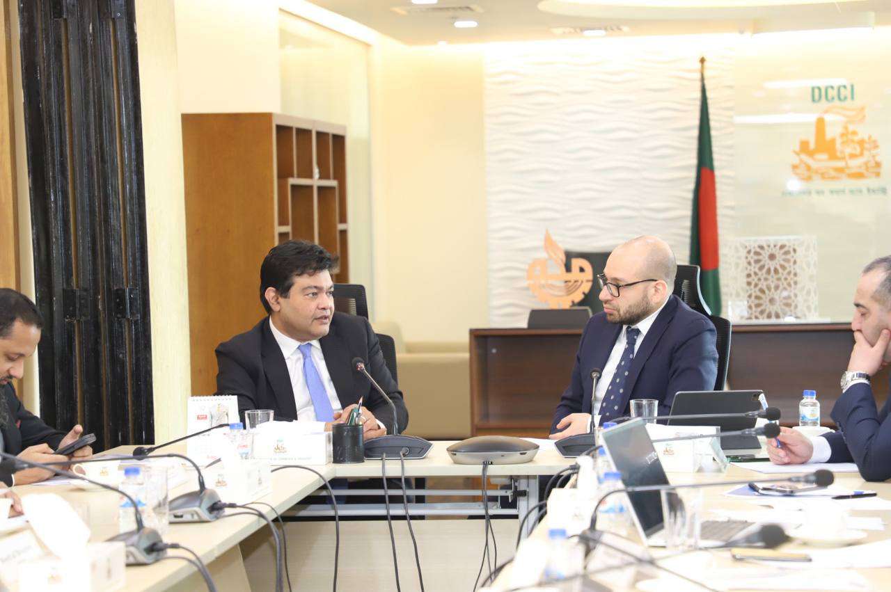 Նարեկ Տերյանը հանդիպել է Դաքայի առևտրաարդյունաբերական պալատի անդամների հետ