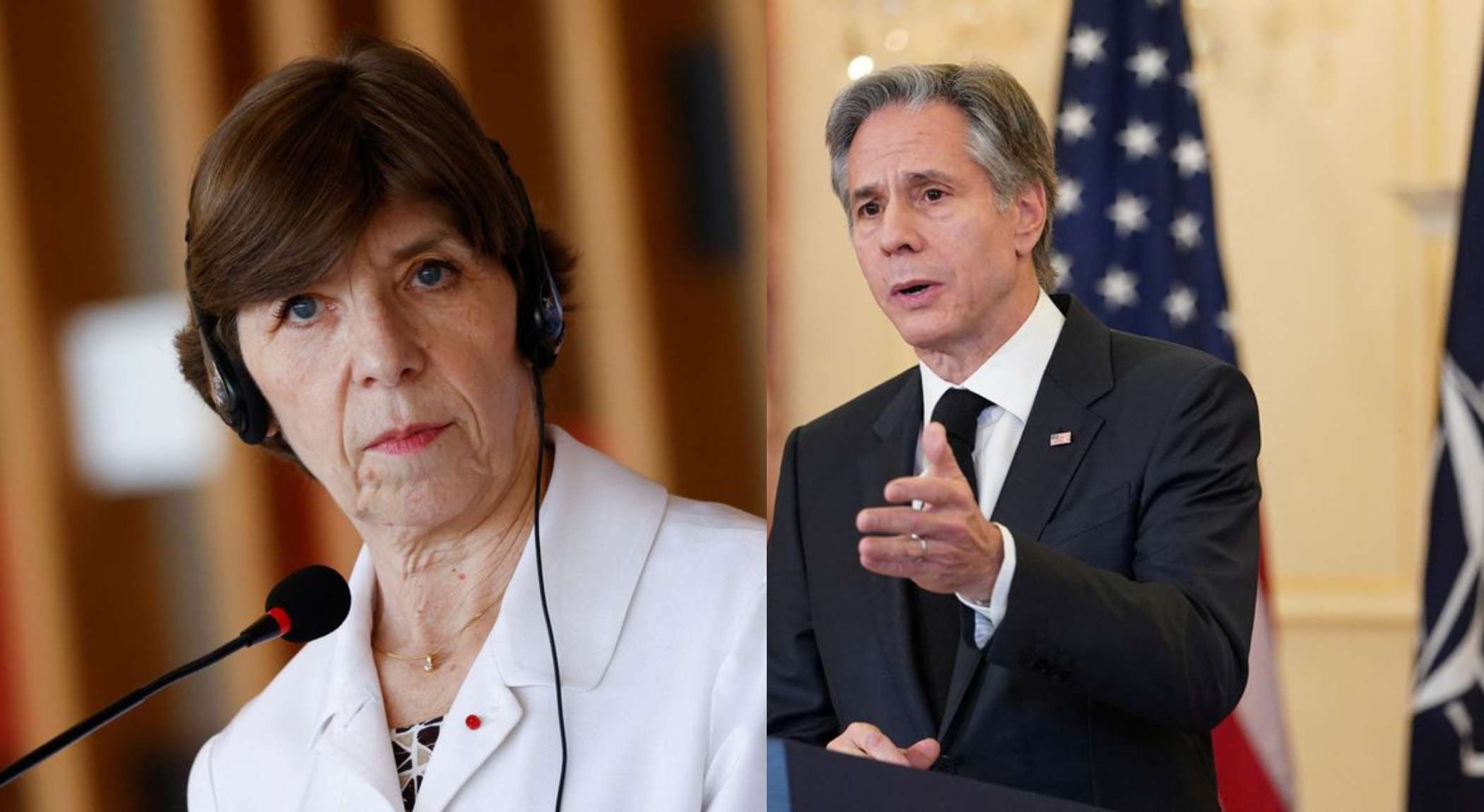 The French Foreign Minister and the US Secretary of State called for immediate restoration of the free movement of the Lachin Corridor