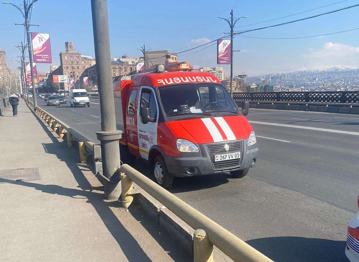 Քաղաքացին փորձել է ինքնասպանություն գործել՝ նետվելով Կիևյան կամրջից