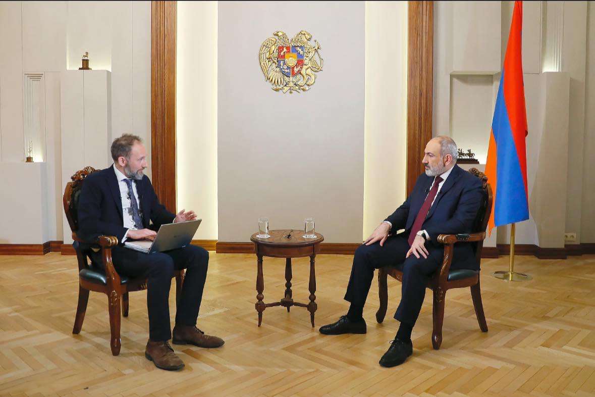 Նիկոլ Փաշինյանը հարցազրույց է տվել բրիտանական The Telegraph-ի մեկնաբանին
