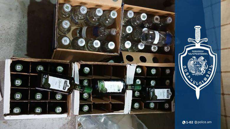 Նկուղում պատրաստում և իրացնում էր կեղծ խմիչքներ