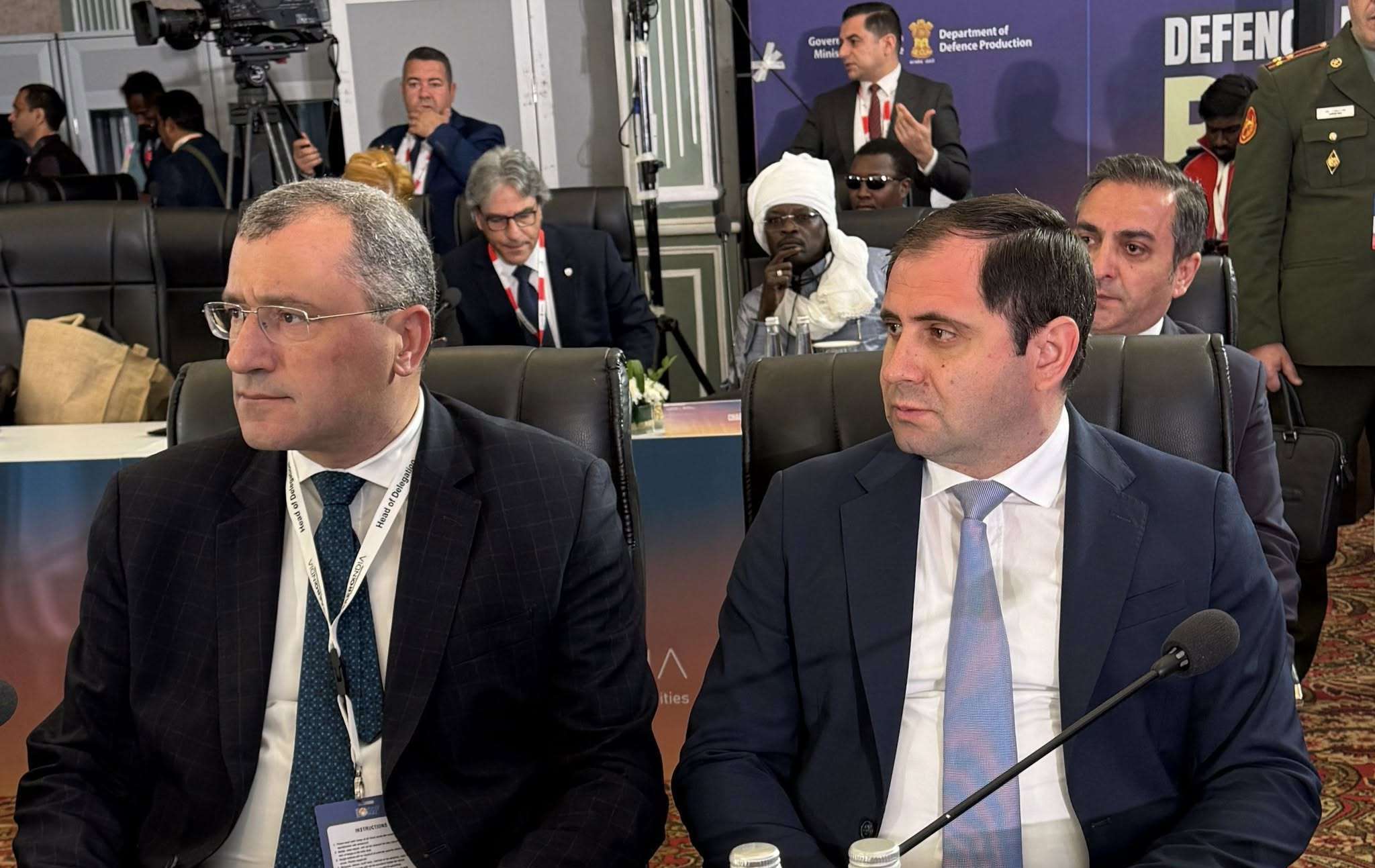 "I have presented Armenia's approaches to regional security issues." Papikyan