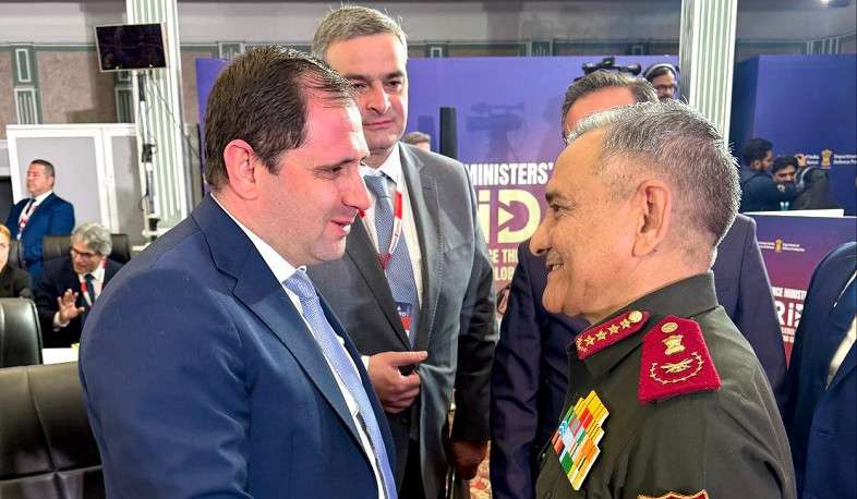 Suren Papikyan spoke with the Chief of the General Staff of the Indian Armed Forces