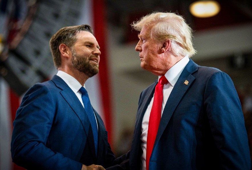 "It's too early to talk about Vance as a successor." Trump