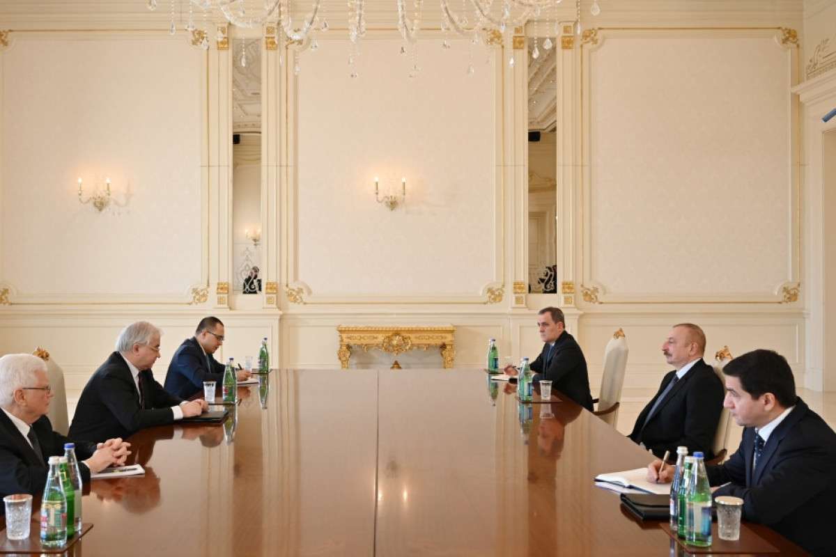Aliyev received Khovaev