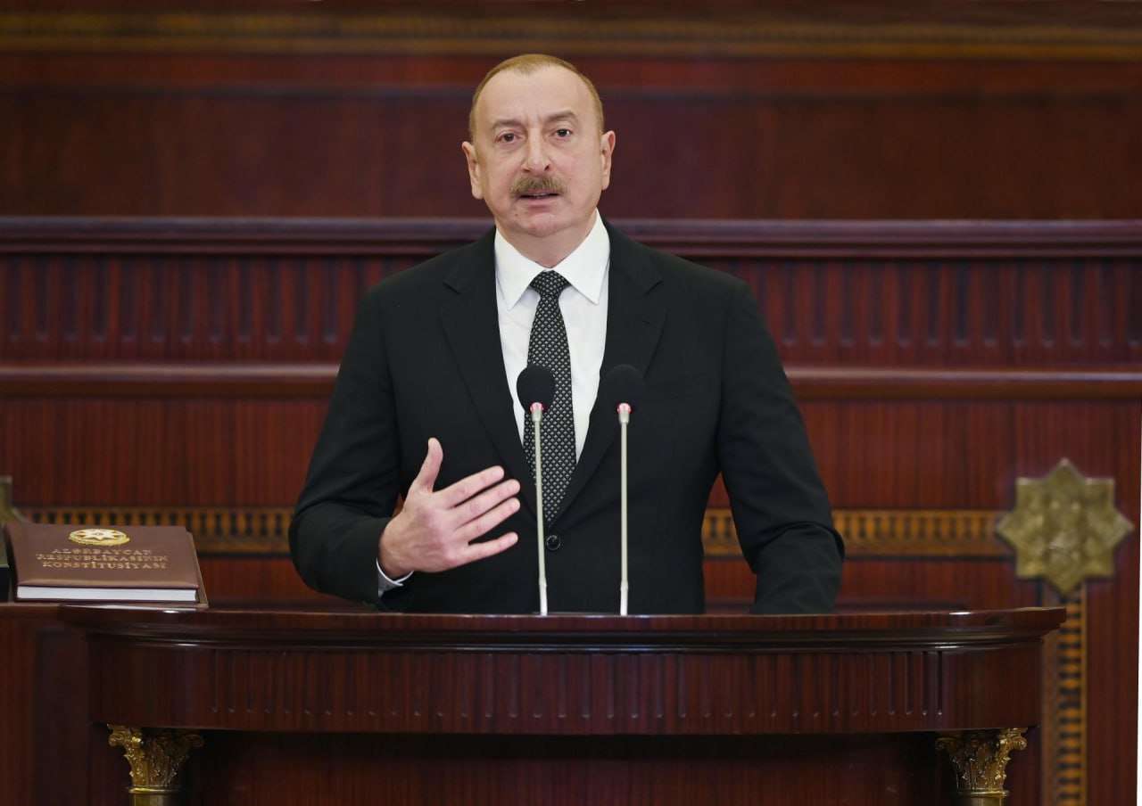 "We have no territorial ambitions towards Armenia." Aliev
