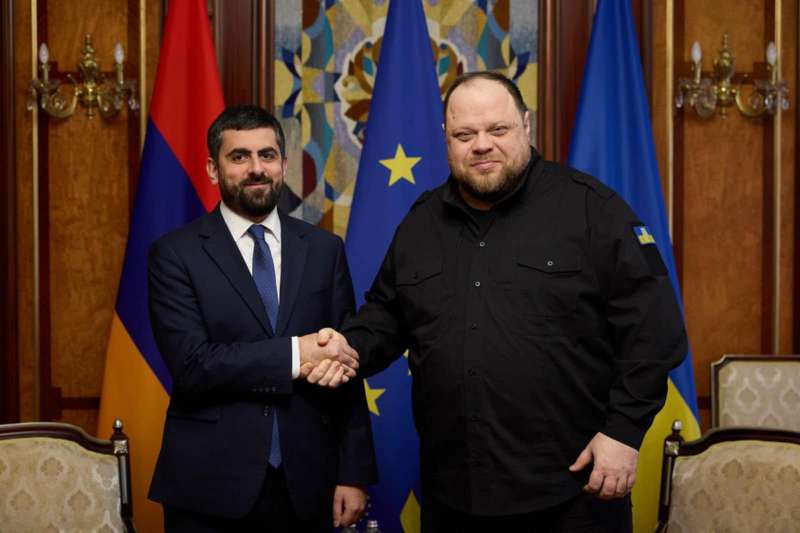 Ukrainian Parliament Speaker Supports Armenia's Territorial Integrity