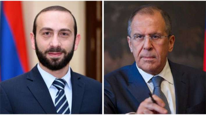 Арарат Мирзоян провел телефонный разговор с Сергеем Лавровым