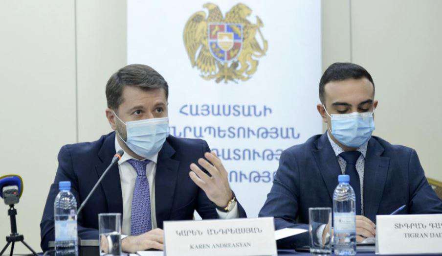 Карманные судьи останутся вне судебной системы Армении: министр юстиции Карен Андреасян