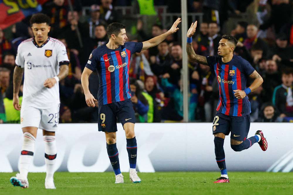 Drama at Camp Nou: Barcelona drew with Manchester United in an effective game (VIDEO)