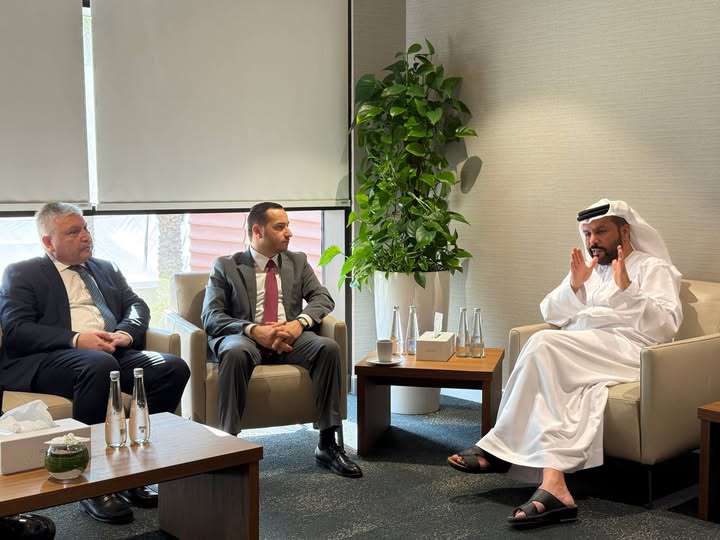 Mkhitar Hayrapetyan met with the Director General of the UAE Space Agency