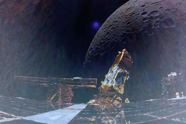 Japanese module orbits the Moon