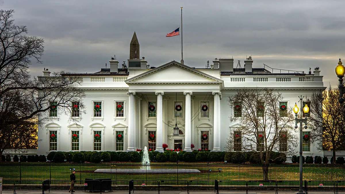 "Historic step on the path to peace." White House spokeswoman
