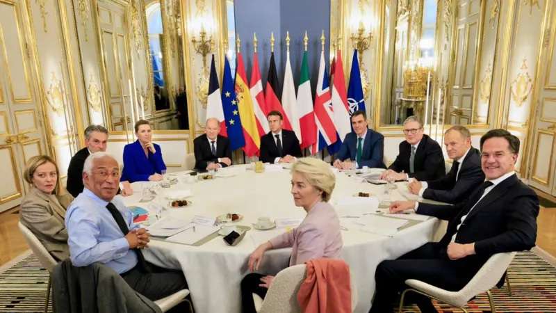 European leaders discuss Ukraine