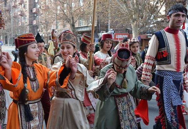 The Armenian Apostolic Church is celebrating the Great Carnival.