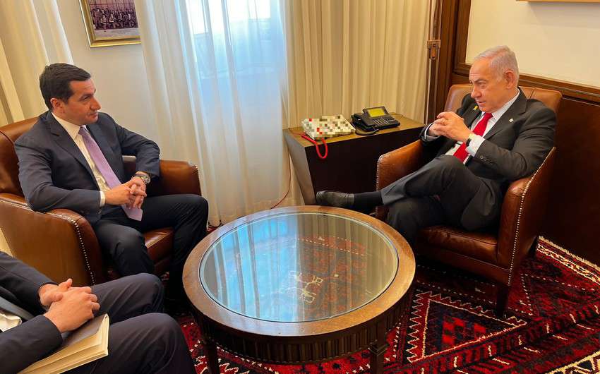 Hajiyev met with Netanyahu