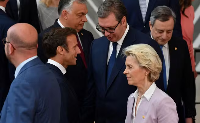 Macron convenes second summit