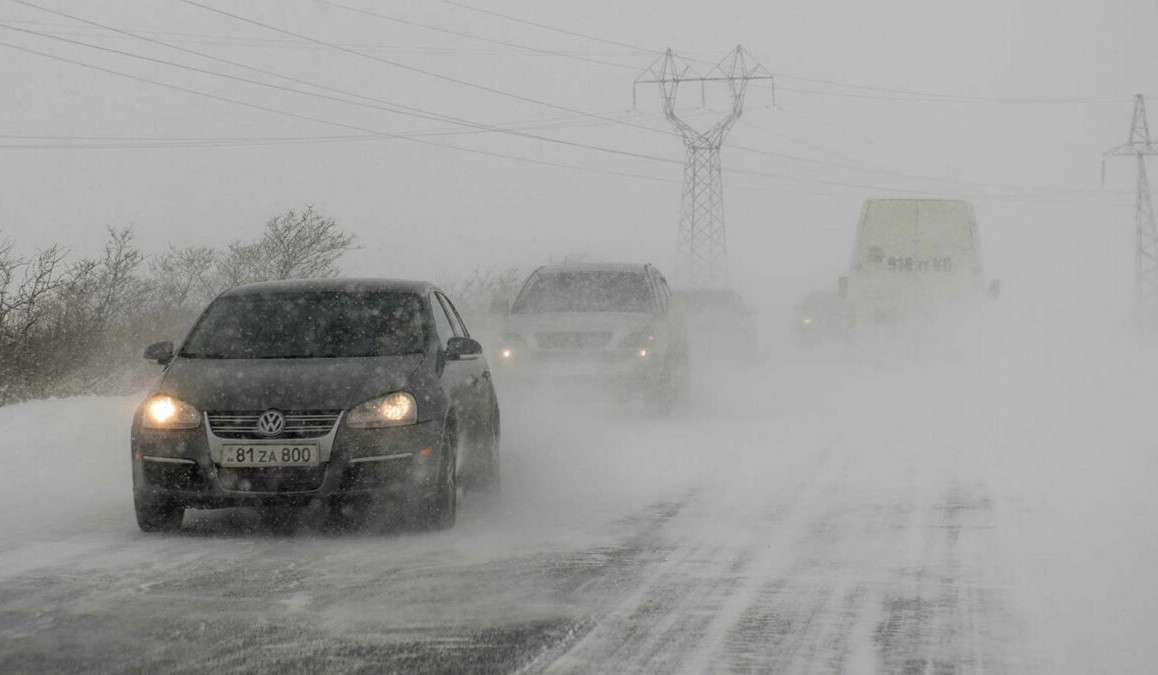 Ձյան ու բքի պատճառով ճանապարհները դժվարանցանելի են