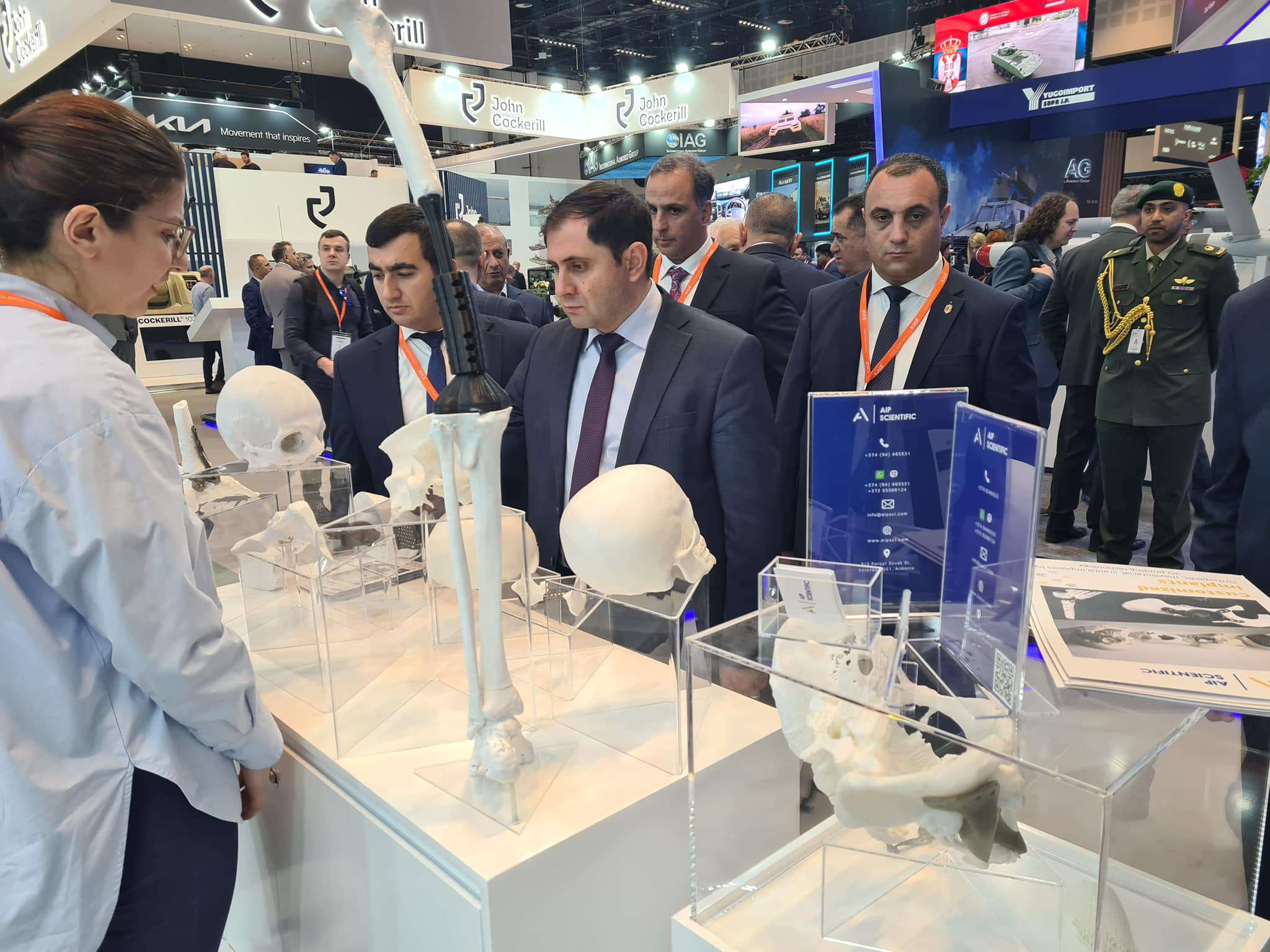 Suren Papikyan participated in the official opening ceremony of the "IDEX AND NAVDEX 2023" exhibition (PHOTOS)