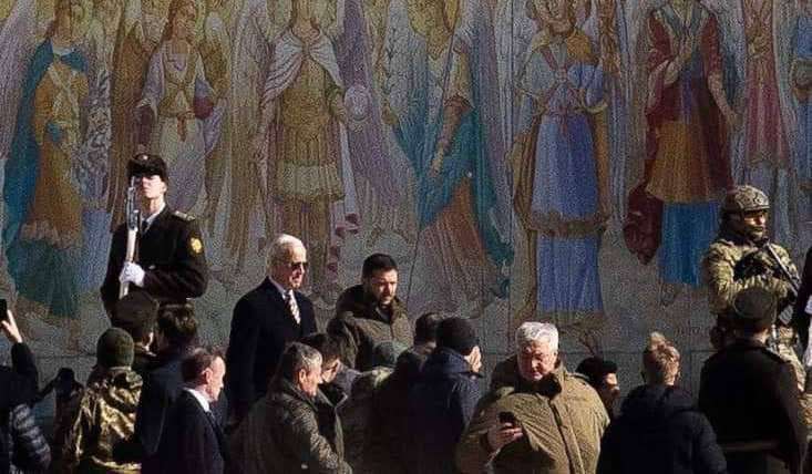 Joe Biden visited Ukraine