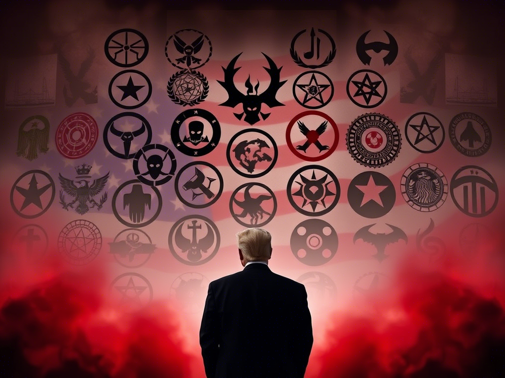 What are the organizations designated as terrorists by Trump known for?