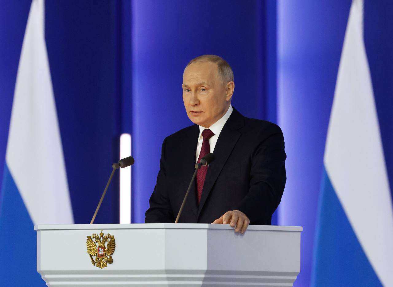"2024 The presidential elections will be held strictly in accordance with the law," Putin