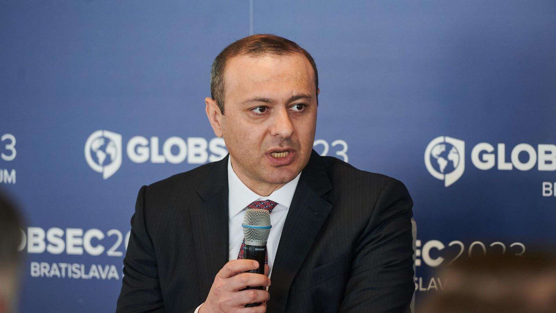 Armen Grigoryan goes on business trips to several European countries