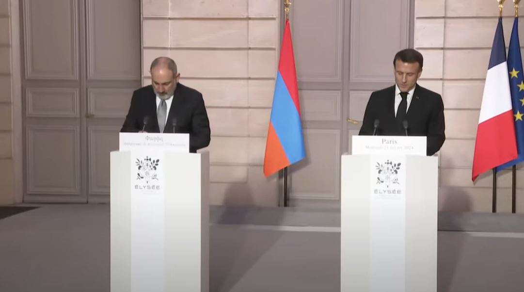Nikol Pashinyan and Emmanuel Macron make statements (LIVE)