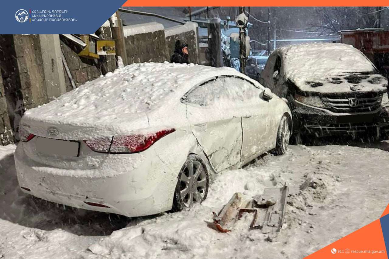 Բեռնատարը  վրաերթի է ենթարկել վթարված «Hyundai»-ի վարորդին, բախվել մեքենաներին