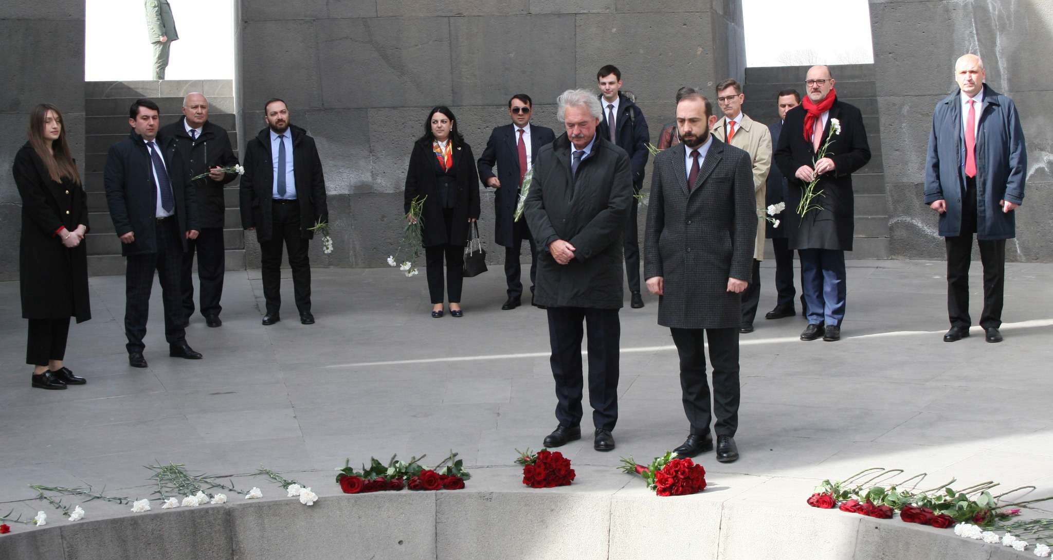 The Minister of Foreign Affairs of Luxembourg visited the Genocide Memorial (PHOTOS)