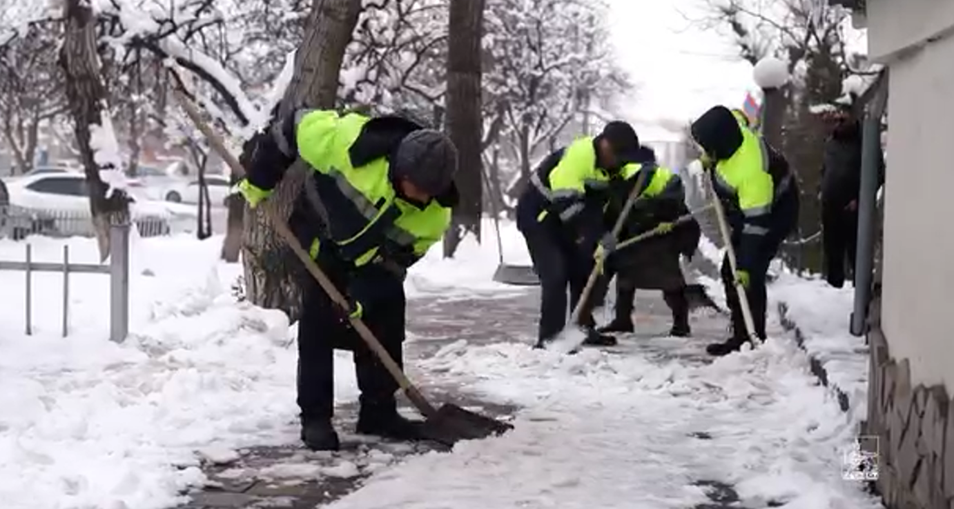 Երևանում ձնամաքրման աշխատանքները ակտիվ ընթացքի մեջ են
