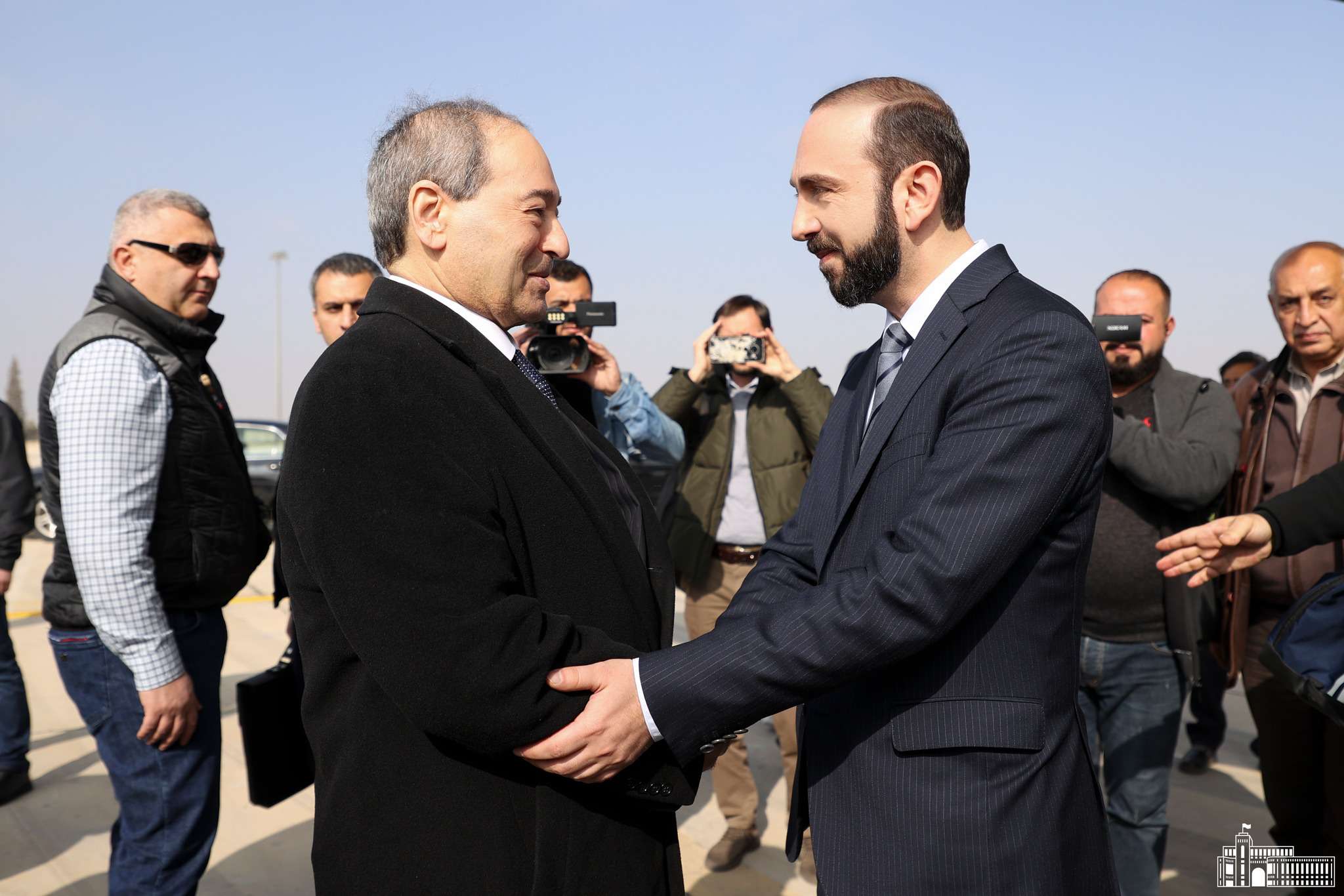 RA Foreign Minister arrived in Syria