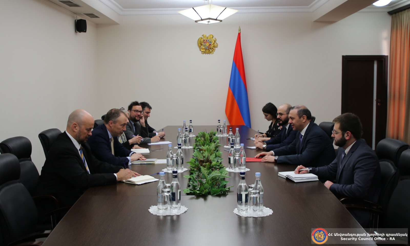Secretary of the Security Council and Toyvo Claar discuss Brussels agreements